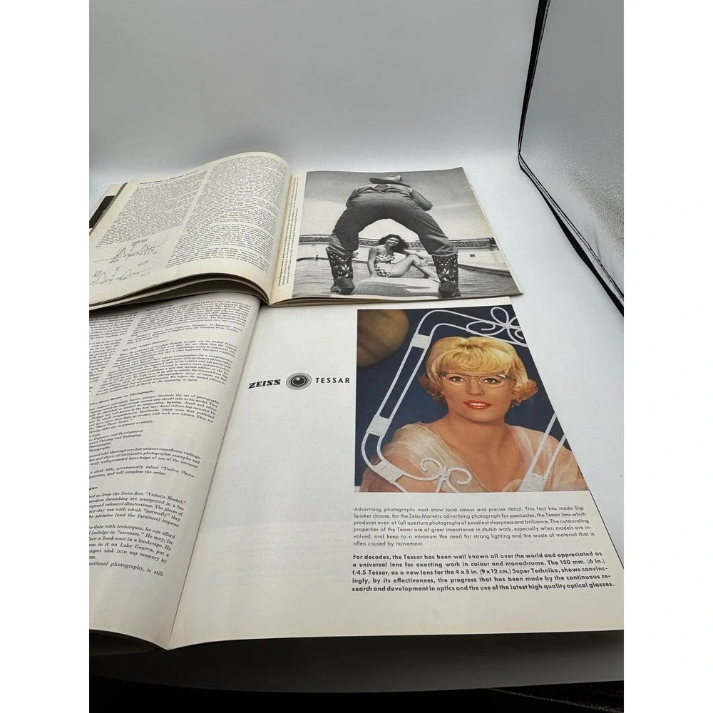 Grossbild Technik‎ Magazine 1959 1956 English Edition VTG Photography Journals
